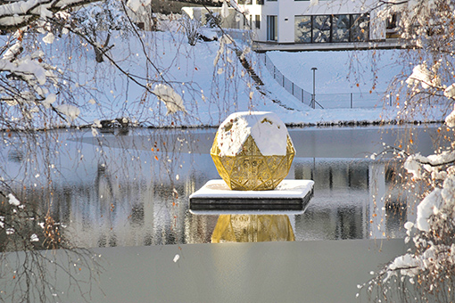Aussicht auf den Laaxersee Aussicht auf den Laaxersee